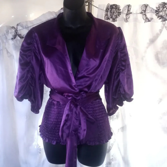* Allen B blouse size 1x ( box F ) - Picture 1 of 3